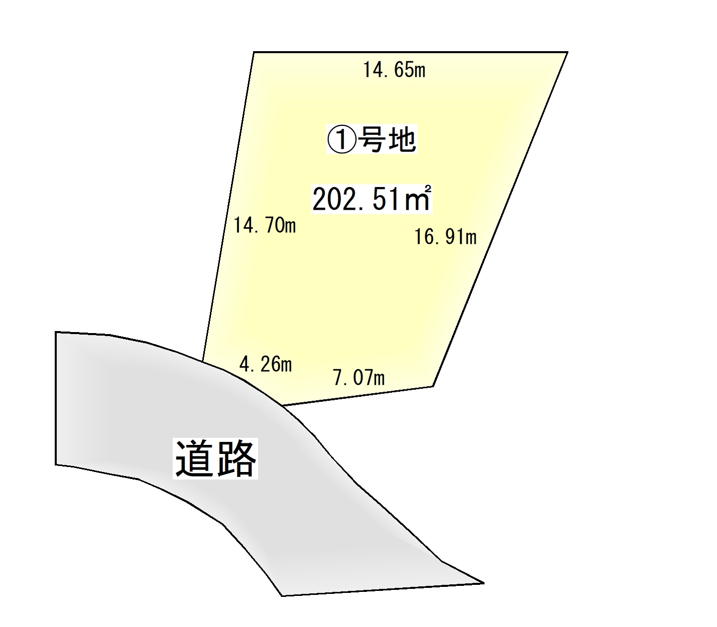 ①号地